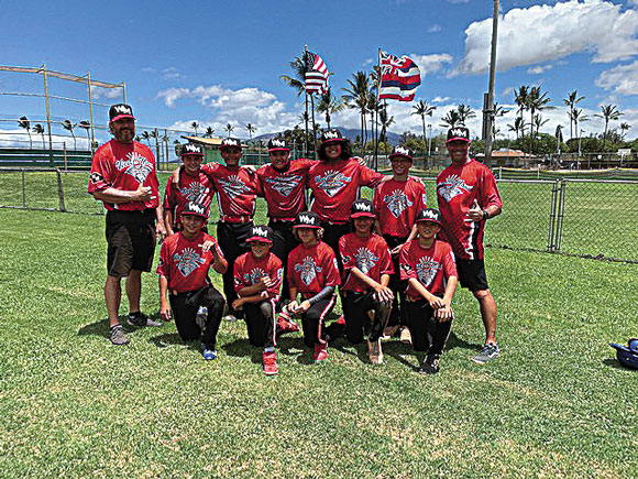 West Maui Little League Baseball teams practicing to 'Play ball!